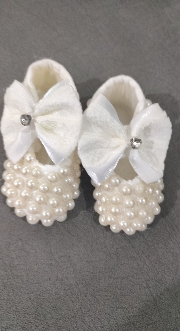 Klasik İnci Detaylı Kız Çocuk Özel Ayakkabı - Görsel 5