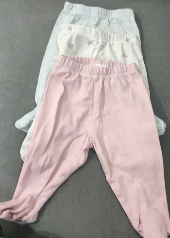 Kız Çocuk Pamuklu Pastel Pantolon Seti - Görsel 3