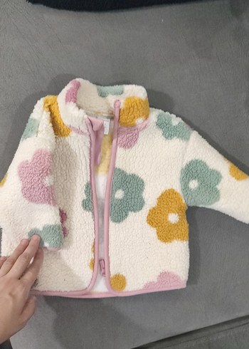 Çiçek Desenli Bohem Kız Ceket - Görsel 2
