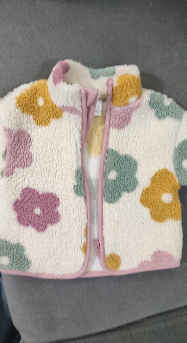 Çiçek Desenli Bohem Kız Ceket - Görsel 4