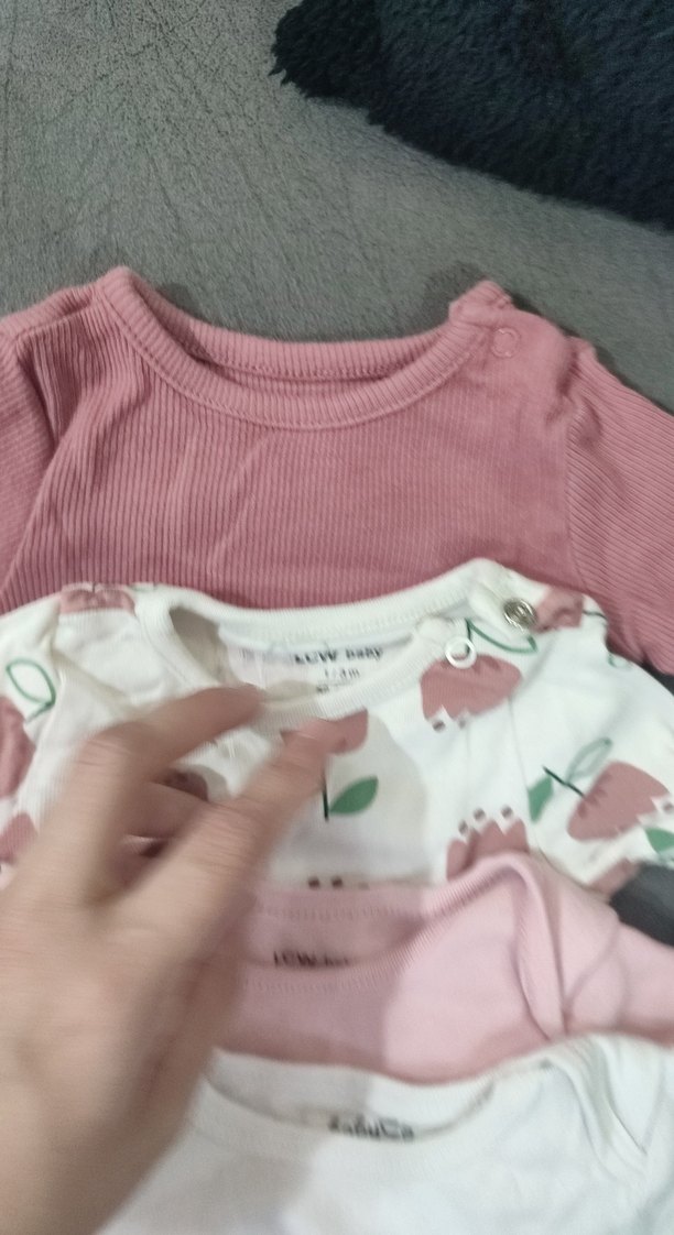 Uzun Kollu Bebek Body Seti - Pastel Renkler - Görsel 3