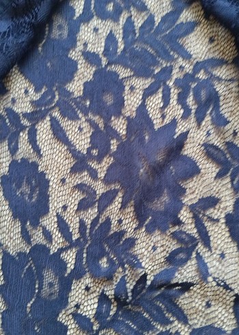 Kız Çocuk Lacivert Düğmeli Bolero - Görsel 6