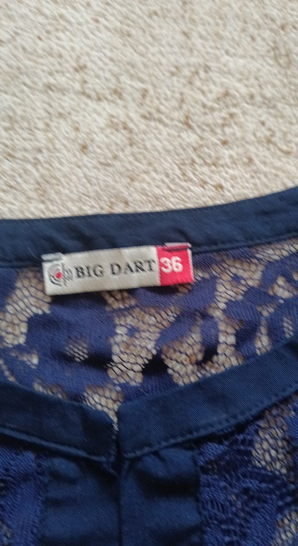 Kız Çocuk Lacivert Düğmeli Bolero - Görsel 5