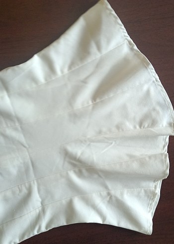 V Yaka Beyaz bayan Bluzu - Görsel 5