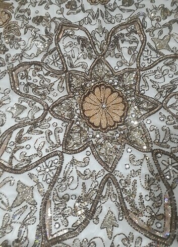 Boncuk işlemeli salon takımı - Görsel 5