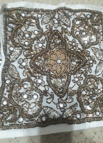 Boncuk işlemeli salon takımı - Görsel 9