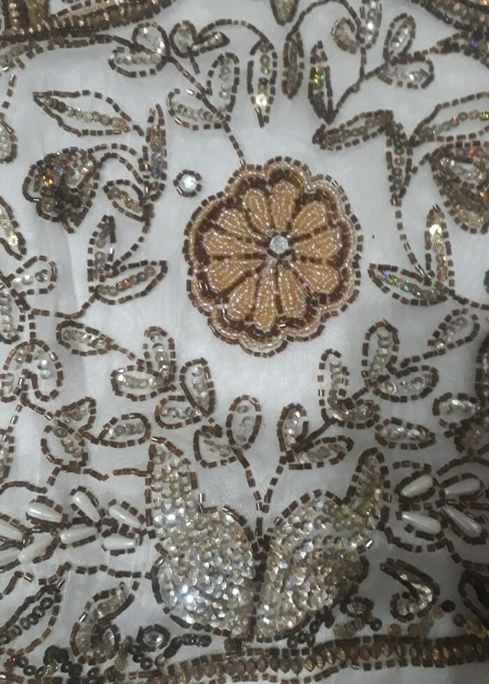 Boncuk işlemeli salon takımı - Görsel 4