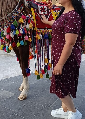  kumaşı cokkk güzel tril tril bir elbise