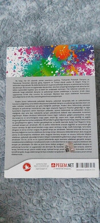  Psikolojik Danışma ve Psikoterapi Kuramları 