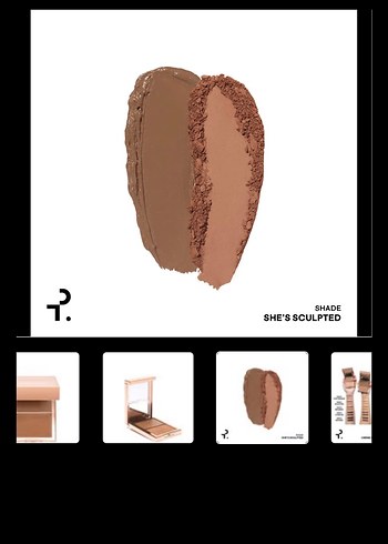 Beden Patrick ta cream contour bronzer shes sculpted medium