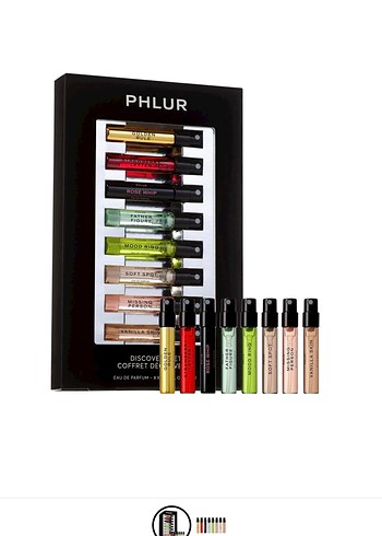 Phlur Kadın Parfüm Deneme Seti Discovery set