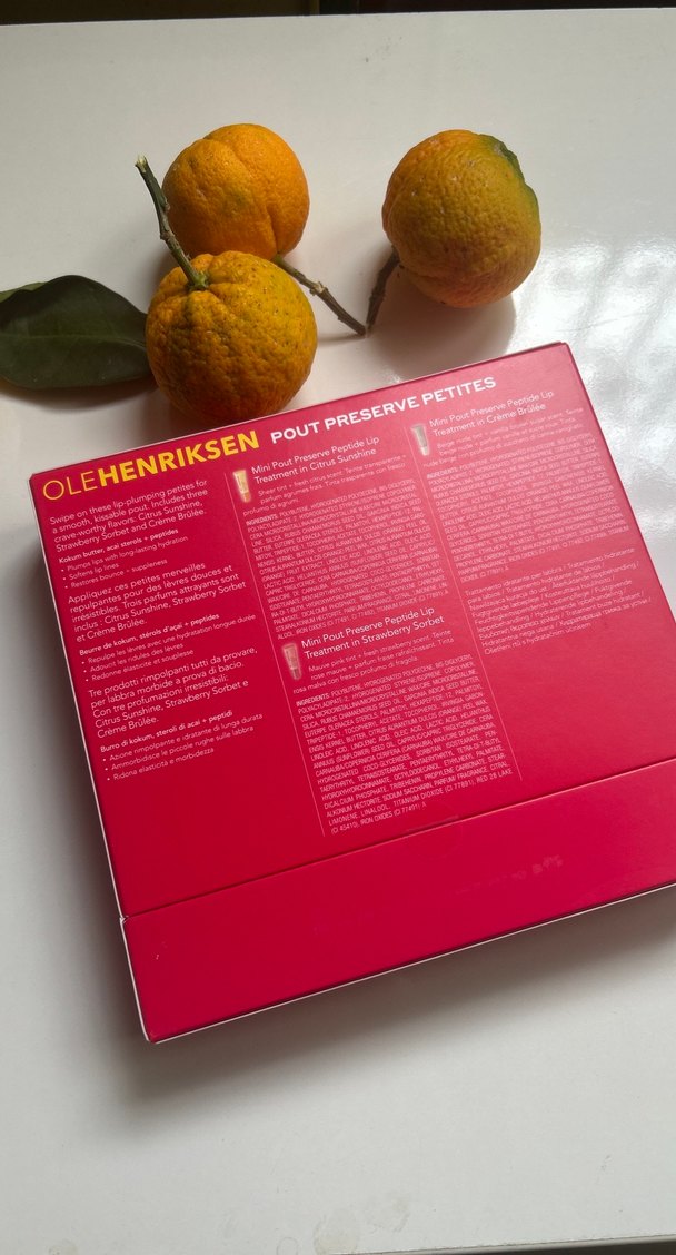 Ole Henriksen lip gloss set lip trio  3x7ml - Görsel 2