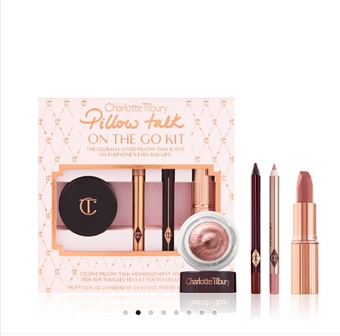 Charlotte tilbury Pillow talk on the go kit