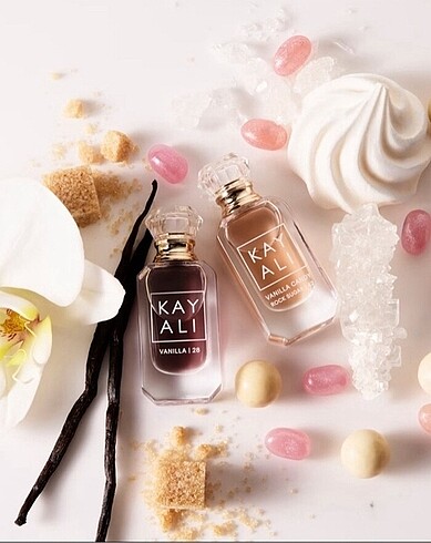 Kayali vanilla 28 vanilla candy rock sugar mini duo set