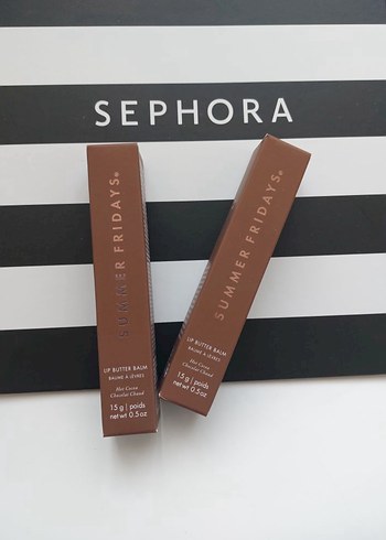 Summer Fridays Dudak Parlatıcısı lip butter balm hot cocoa - Görsel 2