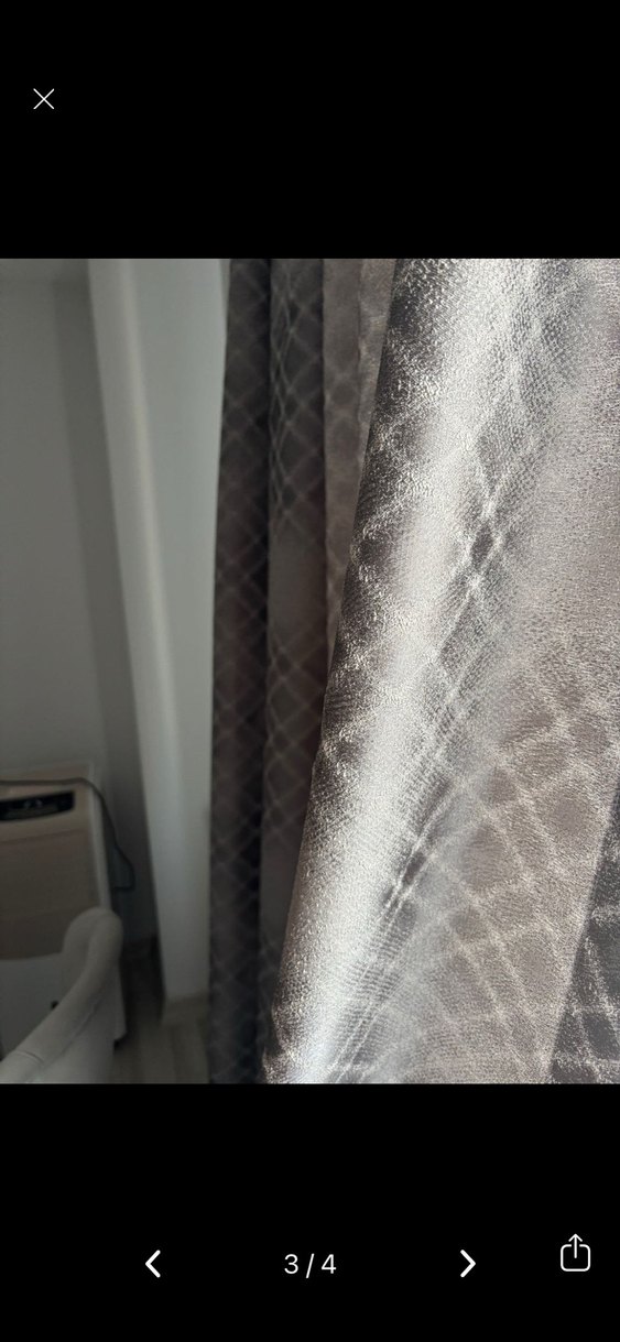 Gri Desensiz Konvansiyonel Perde - Görsel 3