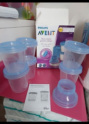  Beden Philips avent süt ve mama saklama kapları