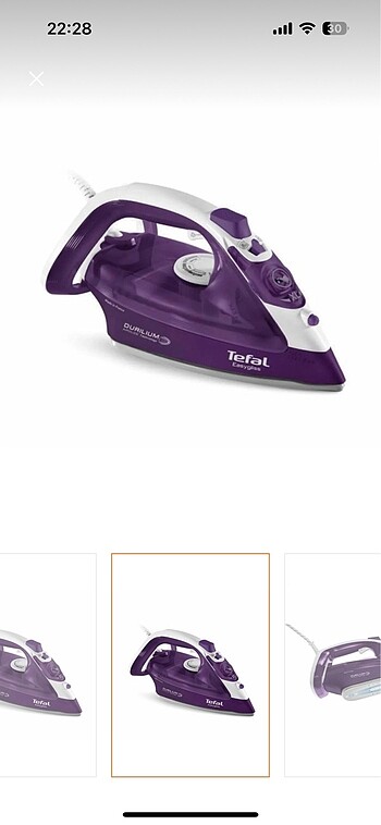 Tefal durillium ütü