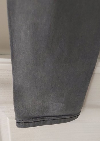38 Beden gri Renk PULL&BEAR Gri Kadın Denim Pantolon