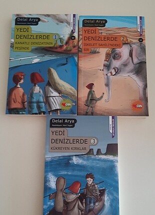 YEDİ DENİZLERDE SETI 3 KITAP (DELAL ARYA)