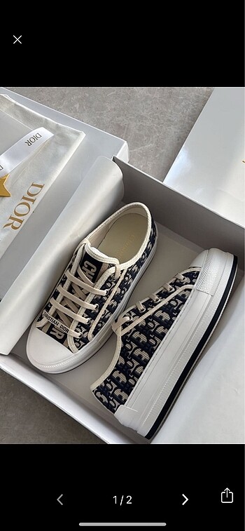 Dior platform ayakkabı