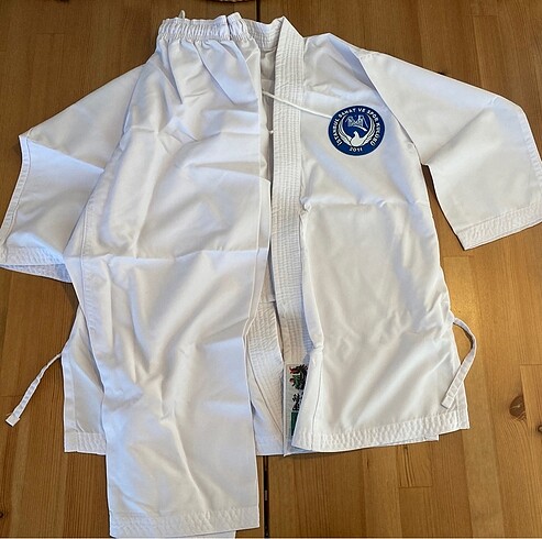 8 Yaş Beden beyaz Renk Çocuk Karate Kıyafeti