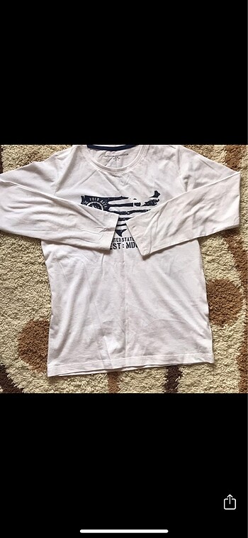 10 Yaş Beden Bisiklet yaka orjinal çocuk sweatshirt