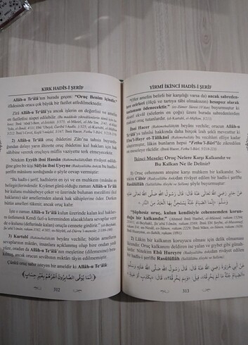  Beden Renk Kırk Hadis-i Şerif