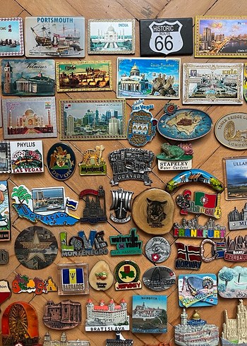  Beden Yurtdışı Magnet Koleksiyonu