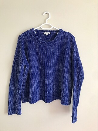 Koton kadife crop kazak