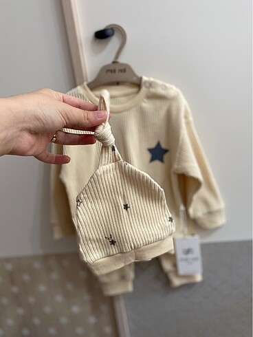 HelloBaby Üçlü unisex takım