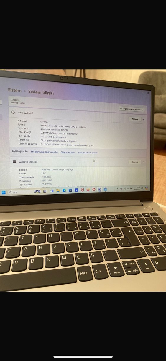 Lenovo Laptop - Görsel 3