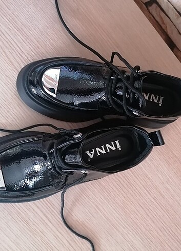 39 Beden siyah Renk Rugan, Maskülen Ayakkabı