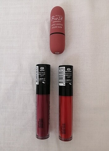 Diğer Roesia Rose Ruj ve Petek Dinçöz Ruj Set