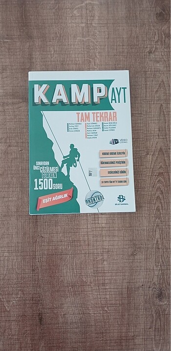 BİLGİ SARMAL AYT TAM TEKRAR KAMP KİTABI