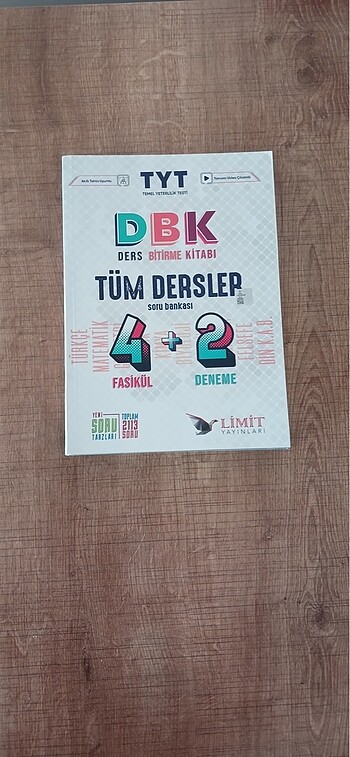 LİMİT YAYINLARI TYT DERS BİTİRME KİTABI + 2 DENEME