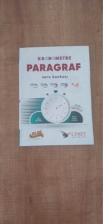 LİMİT YAYINLARI KRONOMETRE PARAGRAF SORU BANKASI