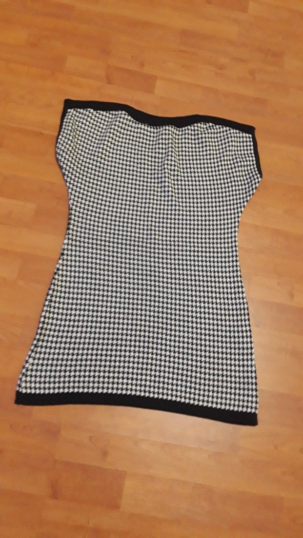 Gri Düğmeli Midi Triko Elbise - Görsel 2