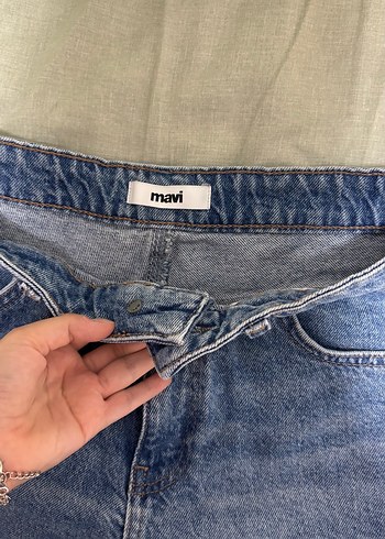 Mavi Jeans Mavi Salaş Kadın Mini Denim Şort