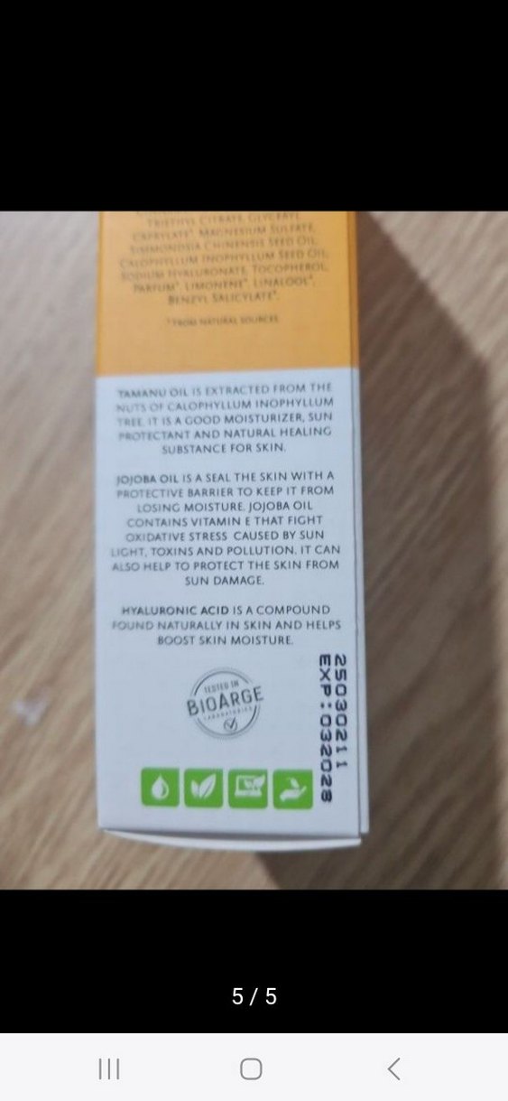 INCIA SPF50+ Yüz Güneş Kremi 100% Doğal - Görsel 5