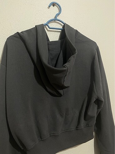 xl Beden Gri crop hırka