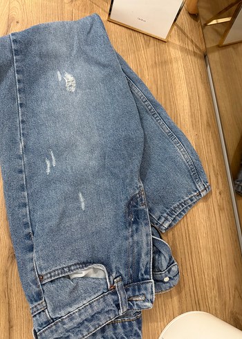 34 Beden Kadın Denim Midi Pantolon