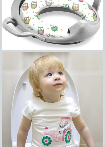 Babyjem Mega Klozet Adaptörü, Gri - Görsel 3