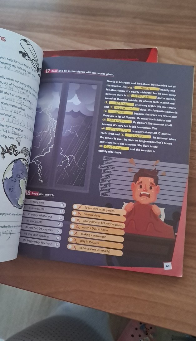 AHEA İngilizce 6. Sınıf Kelime ve Alıştırma Kitapları - Görsel 3