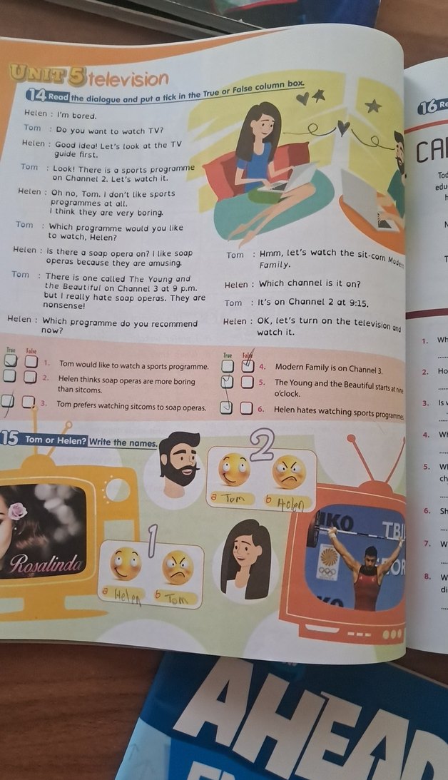 Ahead with English 7 Sözlük ve Çalışma Kitabı - Görsel 5