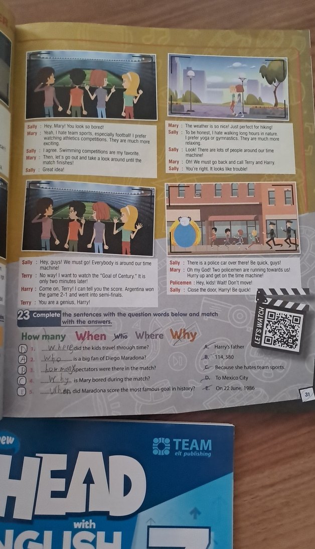 Ahead with English 7 Sözlük ve Çalışma Kitabı - Görsel 4