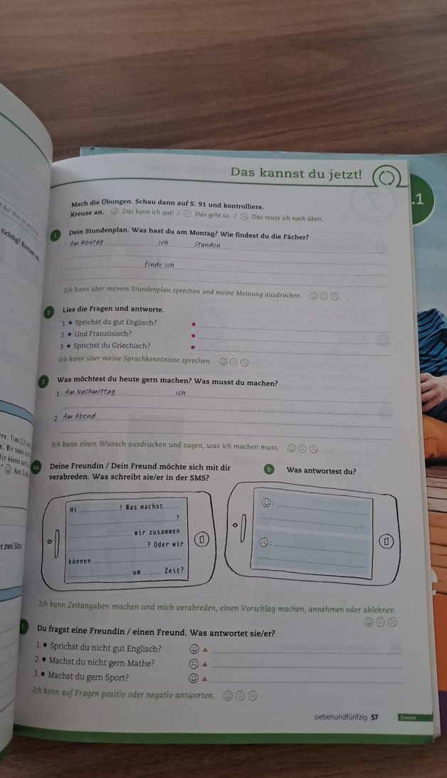 Beste Freunde A1.1 Almanca Çalışma Kitabı - Görsel 5