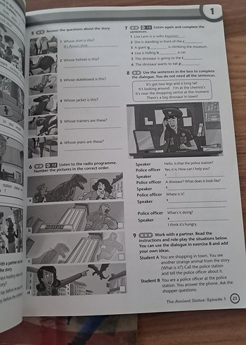 Oxford Project Explore 1 Set ve Ahead English Sözlük - Görsel 7