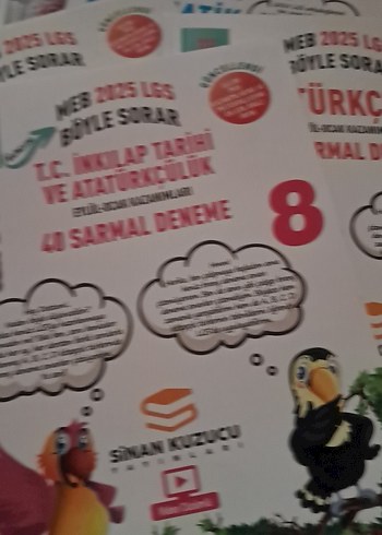  Beden Sinan Kuzucu MEB 2025 LGS 20 Sarmal Deneme Kitapları