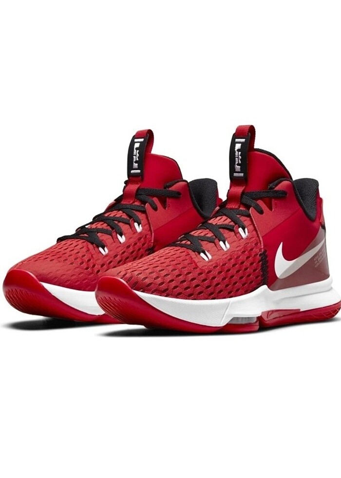 Nike Lebron kırmızı witness V basketbol ayakkabısı  - Görsel 5